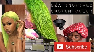 #SLIME : SZA x ArrogantTae INSPIRED: | CUSTOM COLOR ROUTINE | KISS COLORS | Kendra’s Boutique Hair