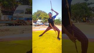 My student|Silambam New lesson|Single Stick silambam #silambam#martialarts #womenempowerment#reels