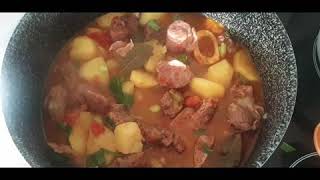 SOUPE DE VIANDE  AU POMME DE TERRE