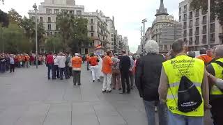 8 octubre 2018 els dilluns a la plaça Universitat Marea pensionista