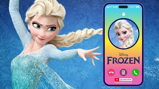 ELSA FROZEN - Phone Call ❄️ She has something to tell you 👀