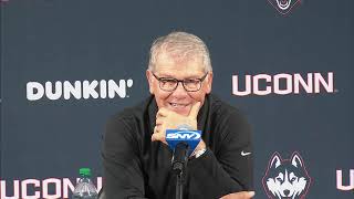 Postgame Press Conference | UConn Women's Basketball vs. BU