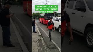 TRAFFIC JAM IN DAVAO PHILIPPINES EVERY PEAK HOUR #shorts