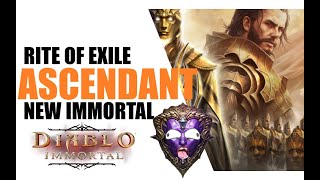 (Gameplay only) OCEANIA RITE OF EXILE ASCENDANT VICTORIOUS - DIABLO IMMORTAL