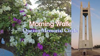 Morning Walk at  Quezon Memorial Circle