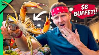 Vietnam's $8 LIVE Seafood Buffet!! Catch Your Dinner!!