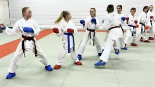 PERFECT !  KUMITE TECHNIQUES TRAINING JUNIOR 2022