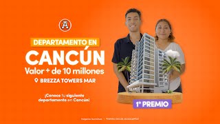 1º Premio ¡Descubre el asombroso departamento en Cancún!