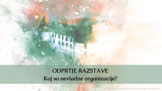 Odprtje razstave "Kaj so nevladne organizacije?"