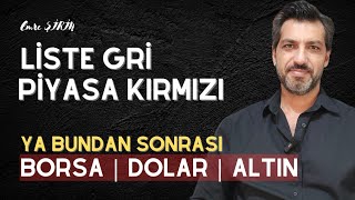 GRİ LİSTEDEN ÇIKTIK PİYAS KIRMIZI, BORSAYA PARA NE ZAMAN GİRER? | Emre ŞİRİN #borsa #dolar #griliste