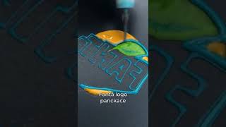 Fanta logo - Pancake Art