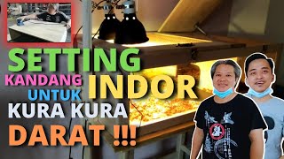 KANDANG BUAT KURA KURA DARAT | SULCATA TORTOISE | Episode 13