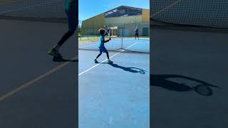 Master your tennis swing volley 🎾