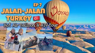 Naik Hot Air Balloon 🎈& ATV Tour di Cappadocia Turkiye DEC 2021 | ZAINIROHAIZAN