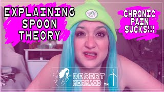 Explaining Chronic pain "Spoon Theory" | Desert Mermaid Daily Lifestyle vlogs