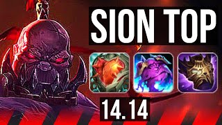 SION vs UDYR (TOP) | 4/2/7, 500+ games | NA Master | 14.14