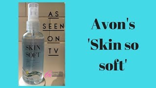 Avon Skin So Soft Dry OIl Spray