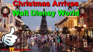 Christmas Arrives at Walt Disney World Magic Kingdom