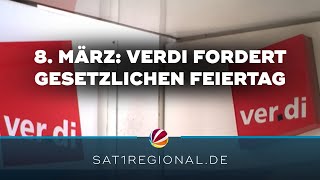 Weltfrauentag am 8. März: Verdi fordert gesetzlichen Feiertag in Niedersachsen