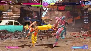 Dhalsim cpu team Battle part 14: Juri