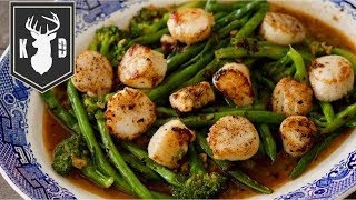 Scallops , Chili & Garlic Oyster Sauce | Kitchen Daddy