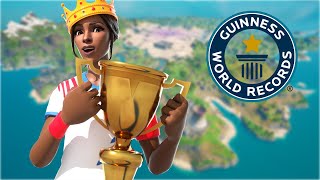 I Set a Fortnite WORLD RECORD!!!!!