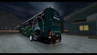 SHARE LIVERY BUSSID✓ New SHANTIKA KIWAMI. & LIVERY SAHAALAH GREENLIKE.