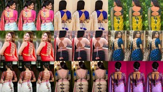 💃💋blouse designs new model back side/blouse back neck designs 2024/latest saree blouse designs 2024