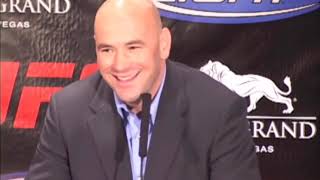 Young Dana White trying to be funny.