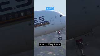 A380 Takeoff Close up #planespotting #aviationlovers #airbus #a380lovers #boeing #antonov #shorts