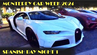 MONTEREY CAR WEEK 2024 SPANISH BAY NIGHT 1