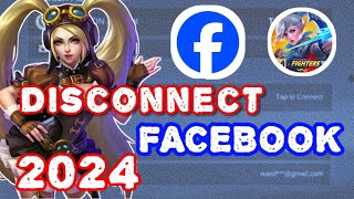 How to disconnect facebook from mobile legends 2024 / Unbind facebook mobile legends