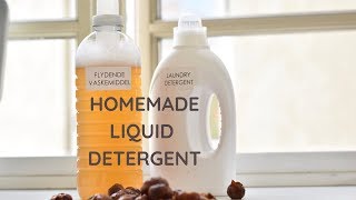 Homemade Liquid Detergent