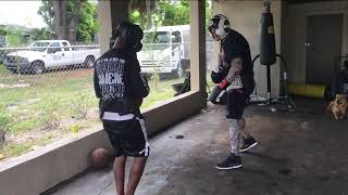 Boxing RobertG305 & Jeremiah Swift Sparring 07/27/19 Broward County