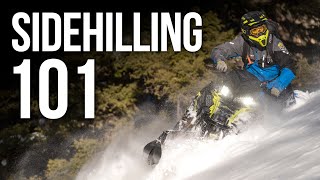 Snowmobile Sidehilling 101