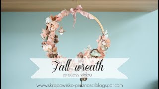 Fall wreath - process video | Mintay Papers