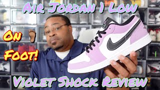 Air Jordan 1 Low 'Violet Shock' Review | Kings23Kicks