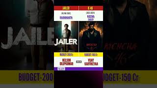 Rajinikanth Vs Kiccha Sudeep Upcoming Movies | Jailer Vs K46 | #shorts