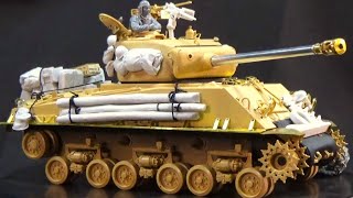 Let's Build the M4A3E8 "Easy 8" Fury Sherman with Full Interior - Tank Model (RFM 1/35)