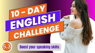 10 Day English learning challenge #english #grammar #spokenenglish #tharangadinesh