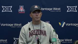 Arizona Football Press Conference