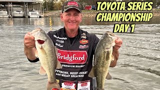 Toyota Series Championship/Wheeler Lake…Day 1 Competition Report…