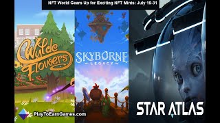 🚀 Exploring the NFT Universe: Star Atlas, Wild Flower, Galactic Council, and Skyborne Legacy 🎨