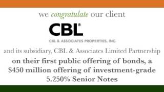 Congratulations CBL & Associates Properties Inc!