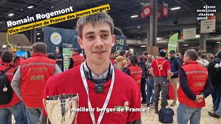 Salon de l'agriculture : un nivernais vice-champion de France des jeunes bergers