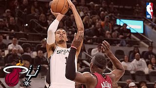 UN GRAN DUNCAN Y DURA DEFENSA PUEDE CON WEMBY - Spurs vs Heat (12/11/2023)