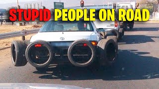 STUPID PEOPLE ON ROAD | INCREDIBLE ROAD MOMENTS