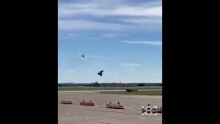 World War II Planes Collide, Explode During Air Show