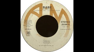 BABE (SINGLE VERSION)(STYX) 7" VINYL 1979