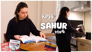 SAHUR VLOG I KPSS ÇALIŞMA RUTİNİM I STRATEJİK TEKRAR I KPSS KAYNAKLARI I SOHBET